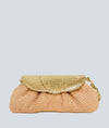 Sasha Clutch Gold Croc Raffia (Limited Edition)