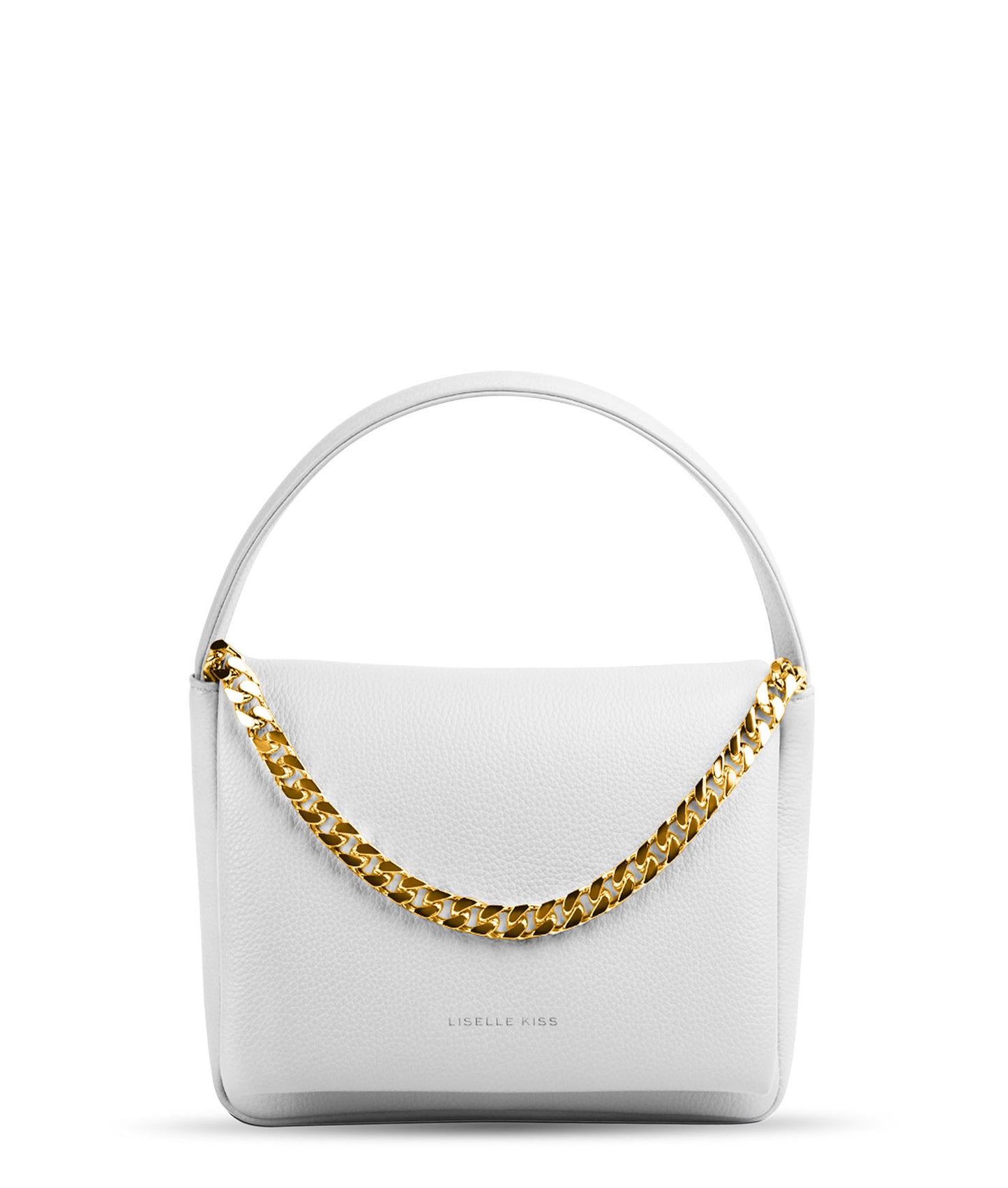 Taylor White in Pebble Leather