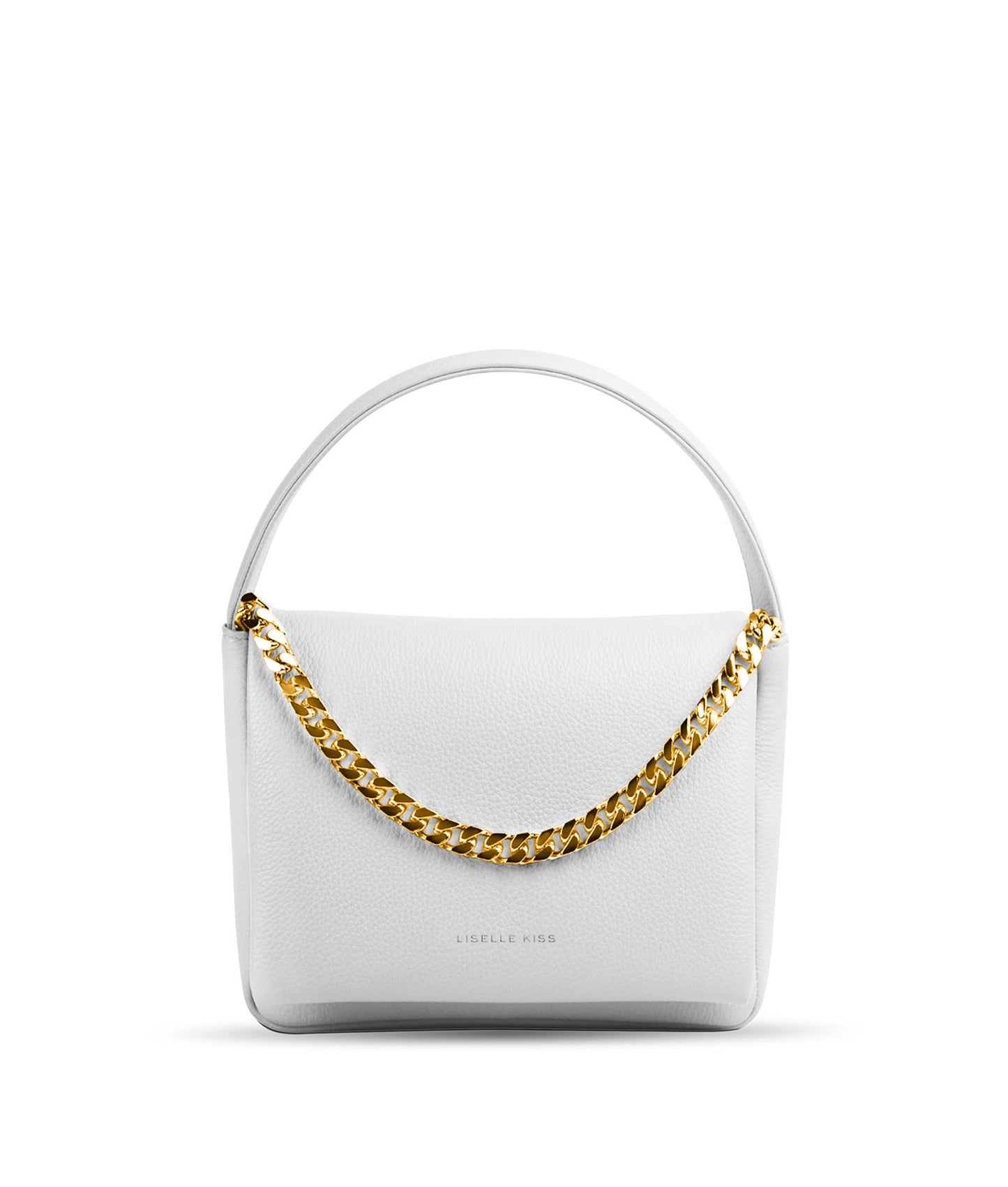 Taylor White in Pebble Leather