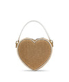 Liselle Kiss Heart Bag Raffia