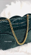 The Liselle Bag Croc Embossed Leather (Made-to-Order)