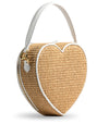 Harley Crossbody in Natural Raffia - Liselle Kiss