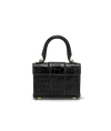 Meli Mini in Embossed Croc Leather - Liselle Kiss