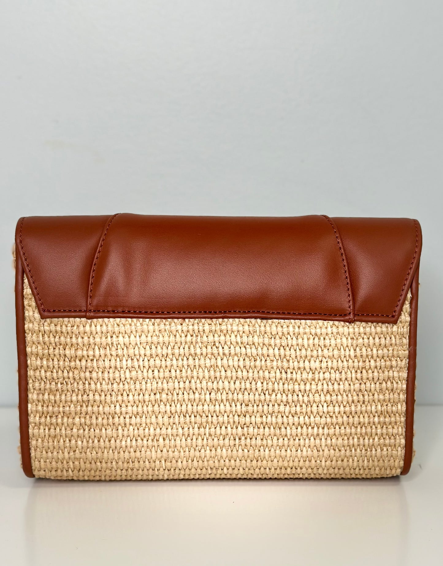 Allie Nappa Clutch Raffia (Limited Edition)