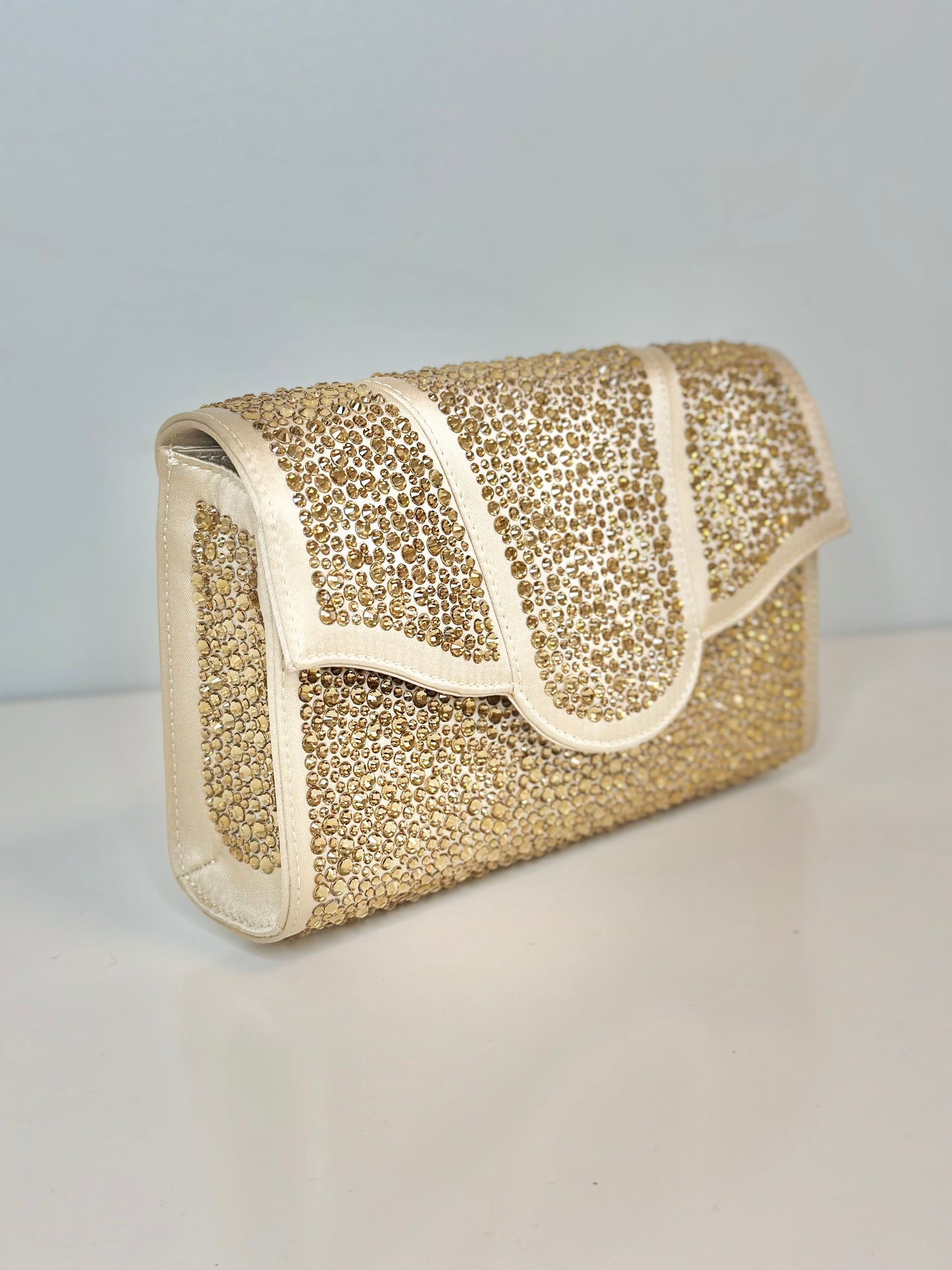 Allie Gold Austrian Crystal Bag