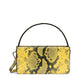 Logan Bag in Yellow Embossed Snake