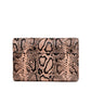 Allie Clutch Pink Snake Embossed Leather (Limited Edition)