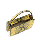 Logan Bag in Yellow Embossed Snake