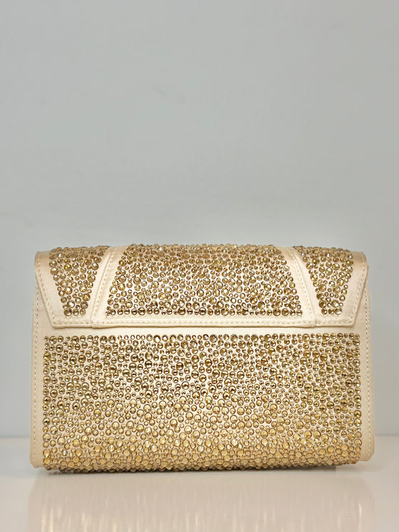 Allie Gold Austrian Crystal Bag