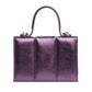 Meli Violet in Metallic Leather