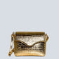 Mia Gold Croc Leather