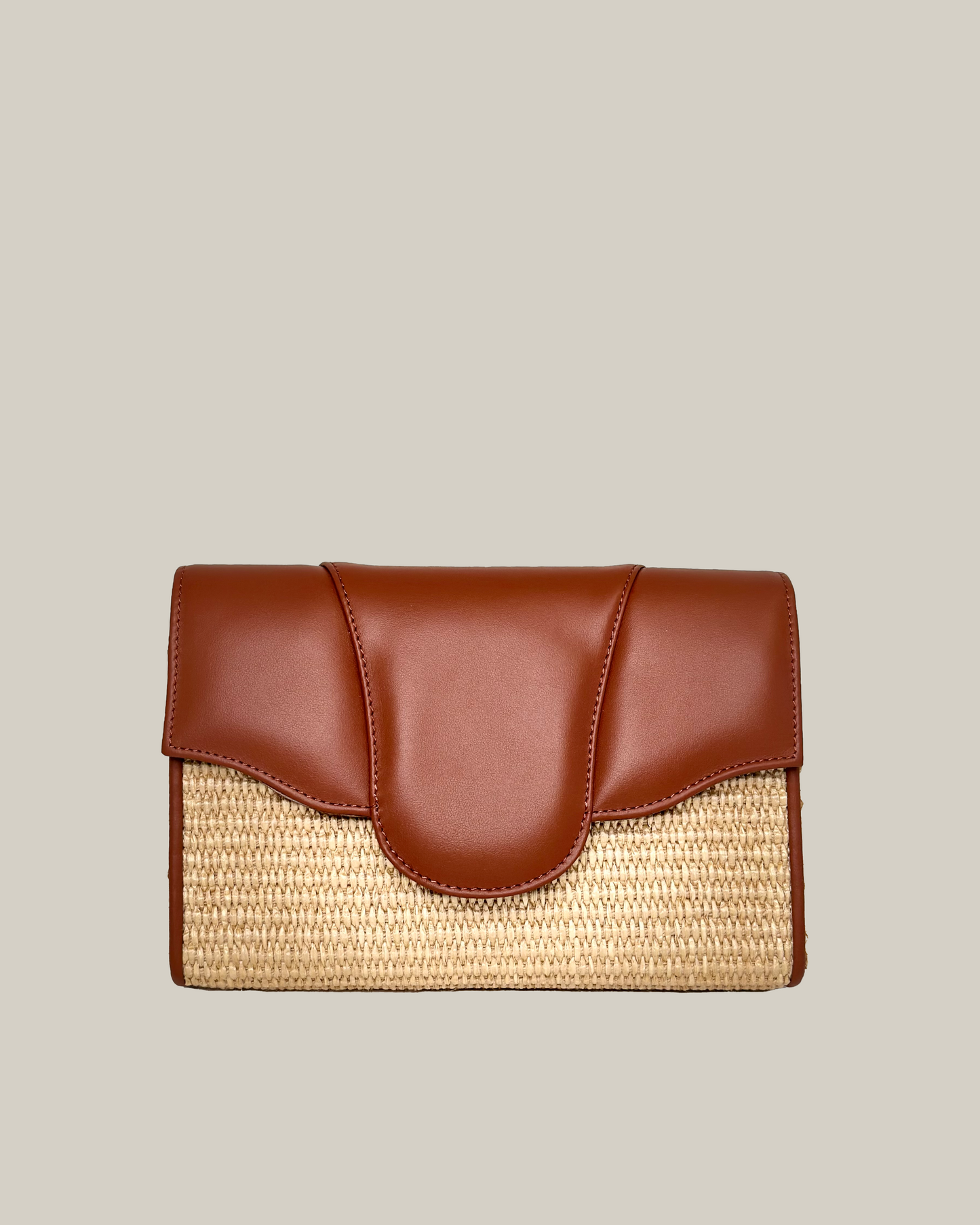 Allie Nappa Clutch Raffia (Limited Edition)