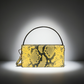 Logan Bag in Yellow Embossed Snake