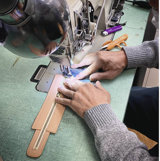 The Liselle Bag, “The First Kiss” in Blush Pebble Leather