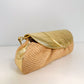 Sasha Gold Croc Raffia