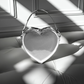 Liselle Kiss Heart Bag Mirrored Vegan Leather