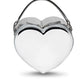 Harley Silver in Mirrored Vegan Leather - Liselle Kiss