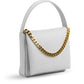 Taylor White in Pebble Leather - Liselle Kiss