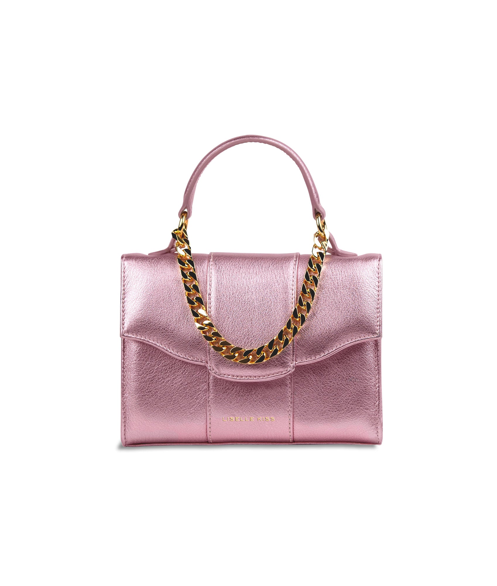 New Small Sicily Handbag - Pink – Marissa Collections