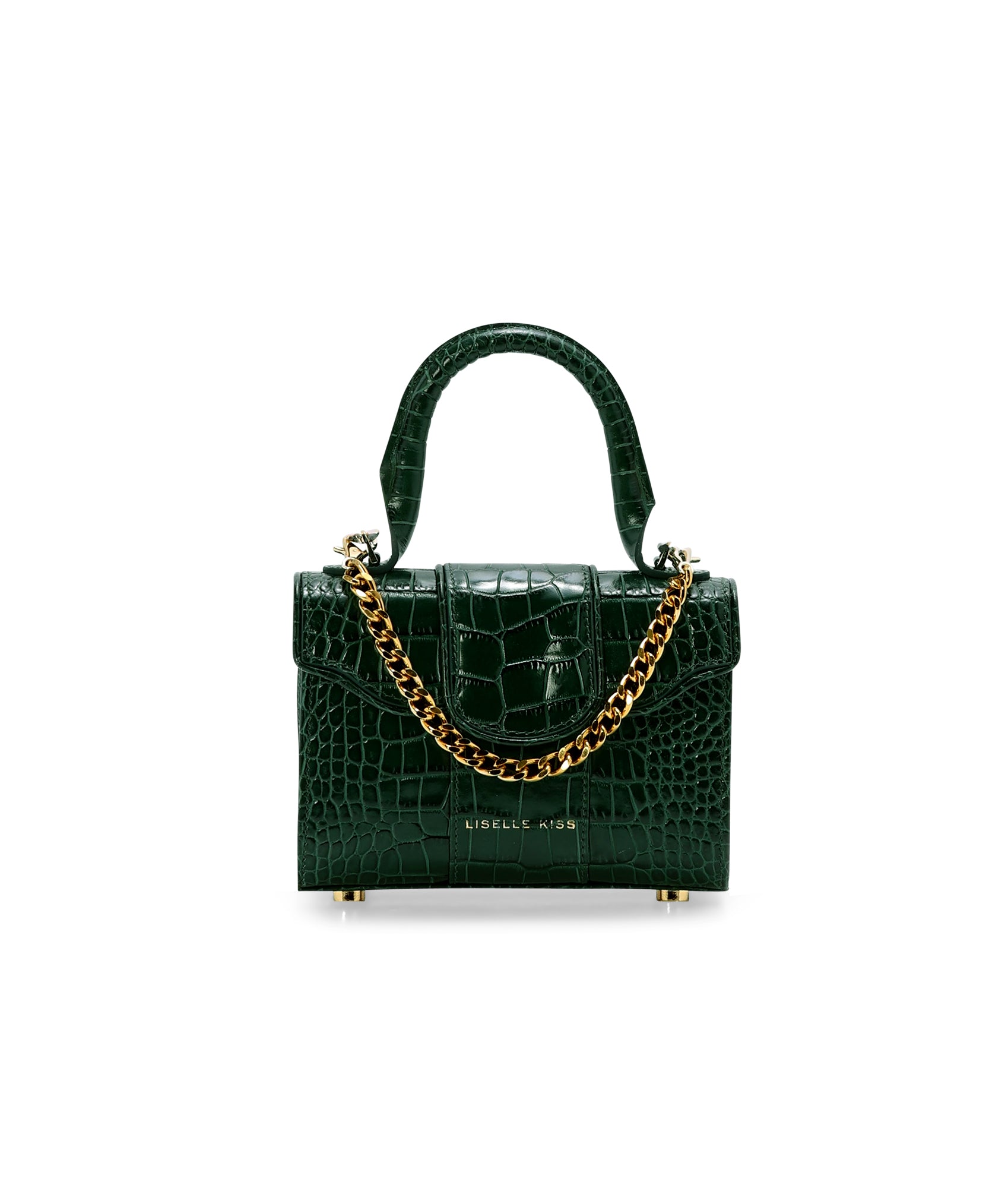 Meli Green Top Handle Crossbody - Liselle Kiss