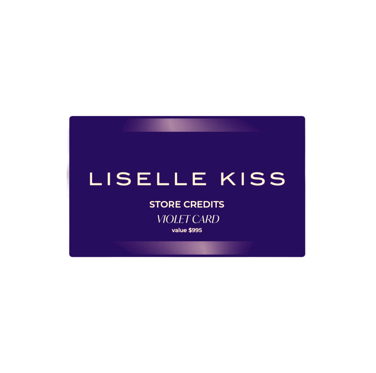 LISELLE KISS CLUB AMBASSADOR'S CARD